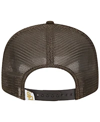 Men's New Era Brown San Diego Padres Cooperstown Collection Team Color Trucker 9FIFTY Snapback Hat