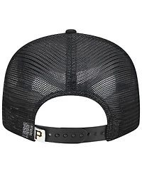 Men's New Era Black Pittsburgh Pirates Team Color Trucker 9FIFTY Snapback Hat