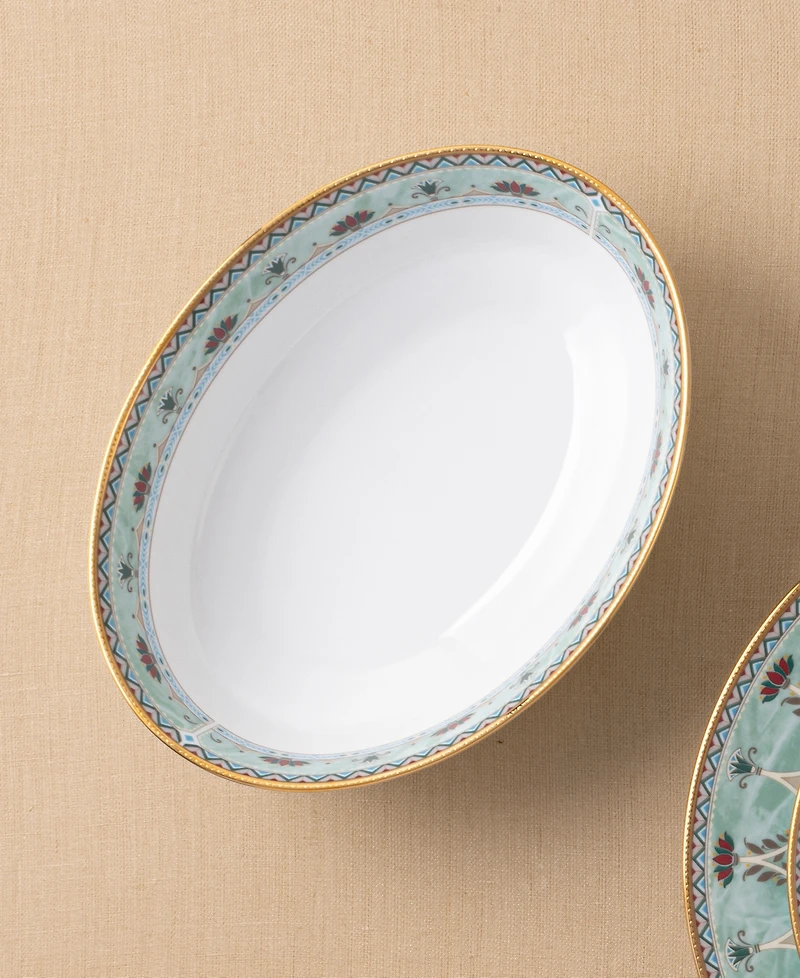 Noritake Serene Garden Oval Vegetable Bowl, 9.75", 46 oz