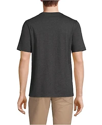 Lands' End Men's Tall Super-t Short Sleeve T-Shirt with Pocket