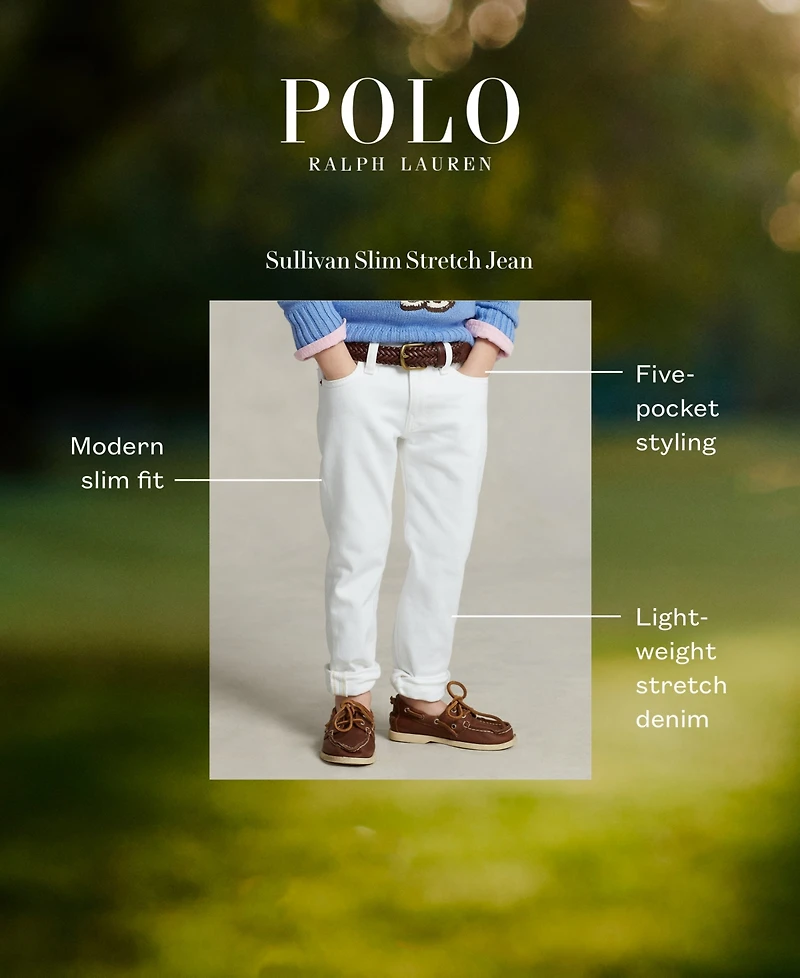 Polo Ralph Lauren Toddler and Little Boys Sullivan Slim Stretch Jeans