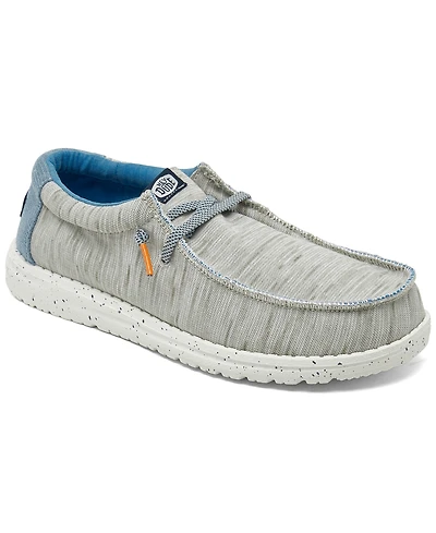 Hey Dude Big Kids Wally Jersey Casual Moccasin Sneakers from Finish Line