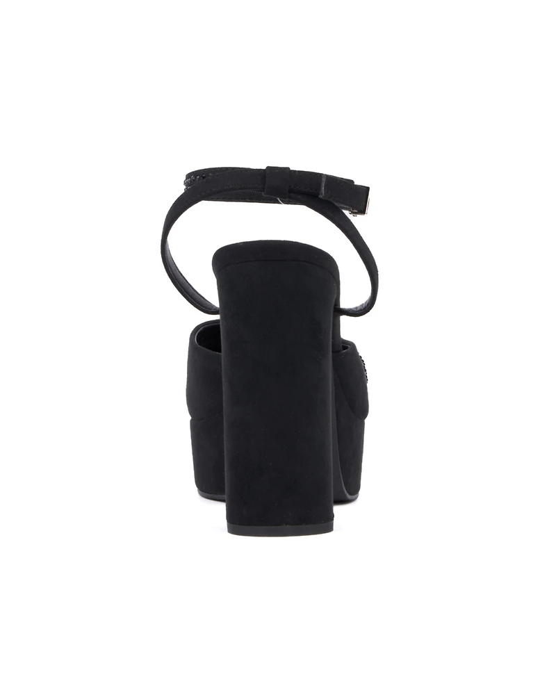 Women's Raya- Flower Platform Heels Pump