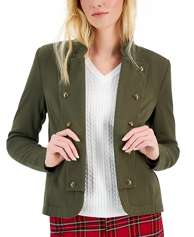 Tommy Hilfiger Women's Military Band Jacket
