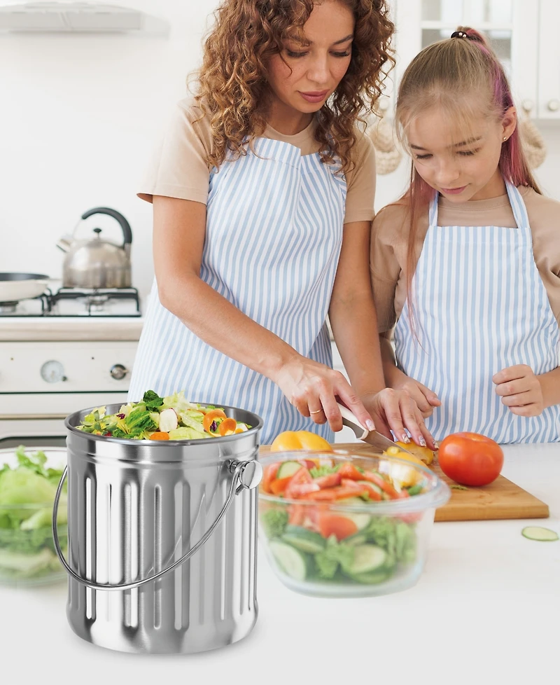 Oggi 3.8 Litre Countertop Compost Pail