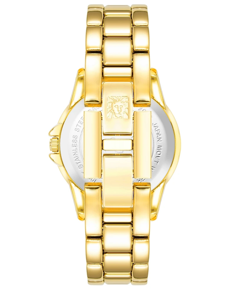 Anne Klein Women's Quartz Gold-Tone Alloy Bracelet Watch