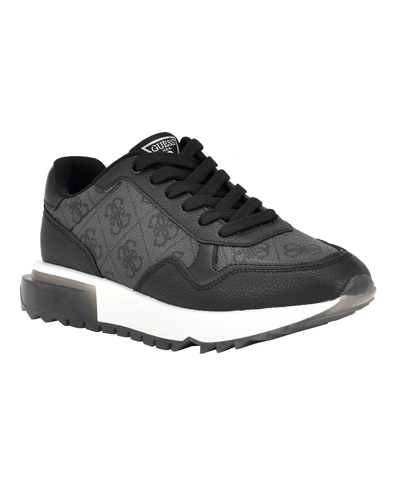 Guess Women's Melany Easy Going Retro Jogger Sneaker With Logo