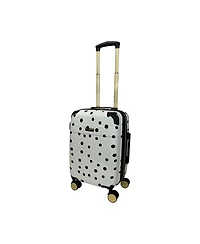 Jenni Chan Polka Dot 3-Piece Hardside Spinner Set