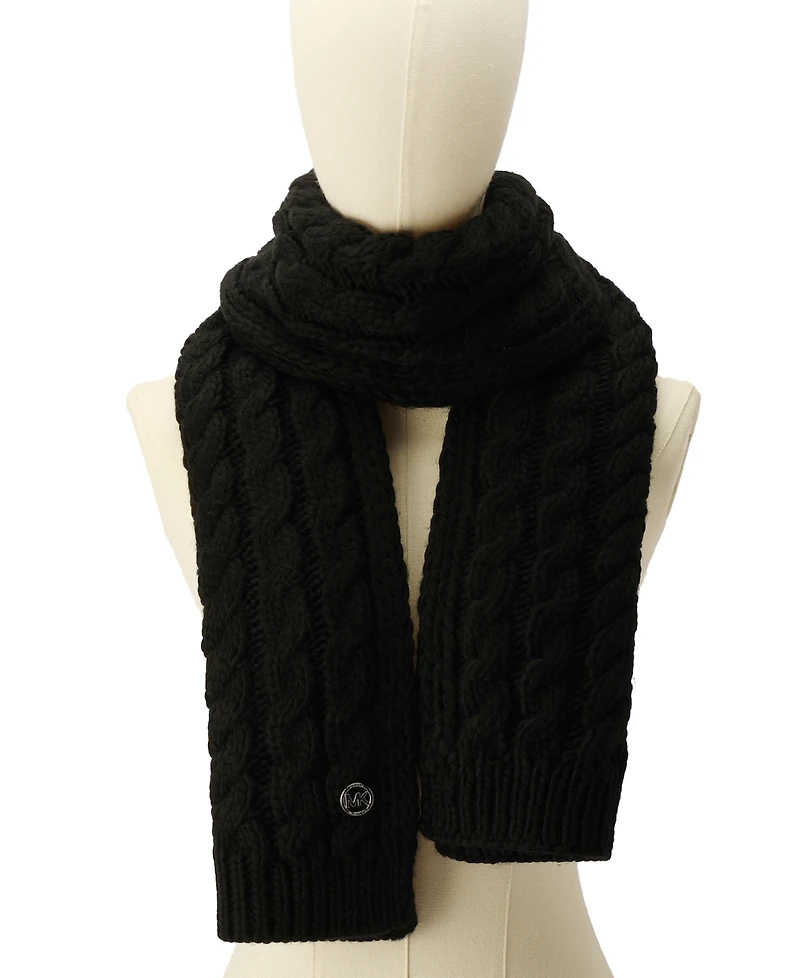 Michael Kors Women's Moving Cables Knit Scarf