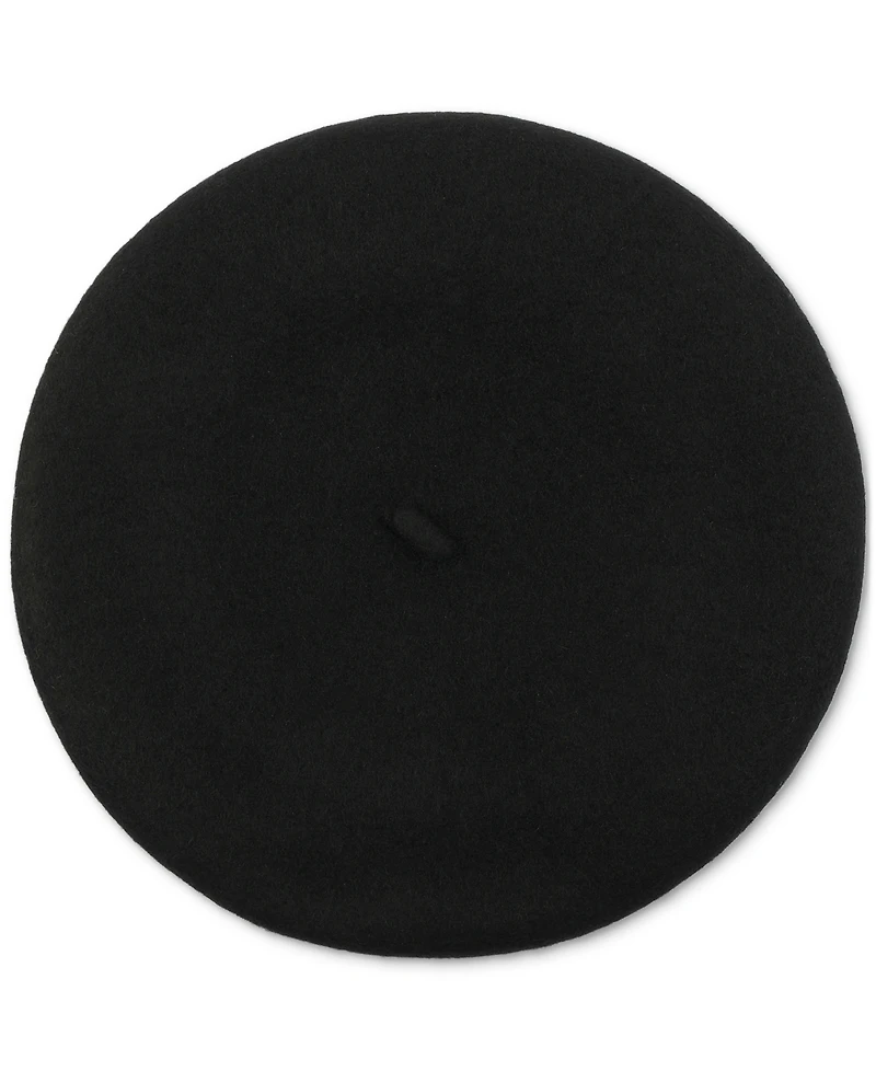 Michael Michael Kors Women's Bar Logo Felt Beret Hat