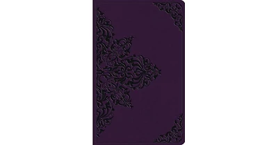 Esv Large Print Value Thinline Bible (TruTone, Lavender, Filigree Design) by Crossway