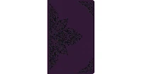Esv Large Print Value Thinline Bible (TruTone, Lavender, Filigree Design) by Crossway