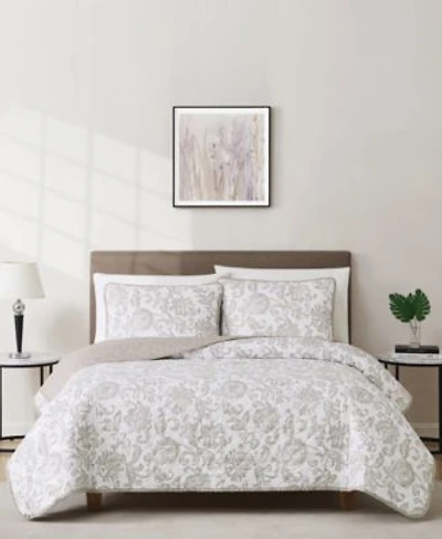 Cannon Sylvana Jacobean Floral Quilt Sets