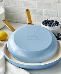 GreenPan Reserve Hard Anodized Aluminum, Stainless Steel 2 Piece Nonstick Frying Pan Set