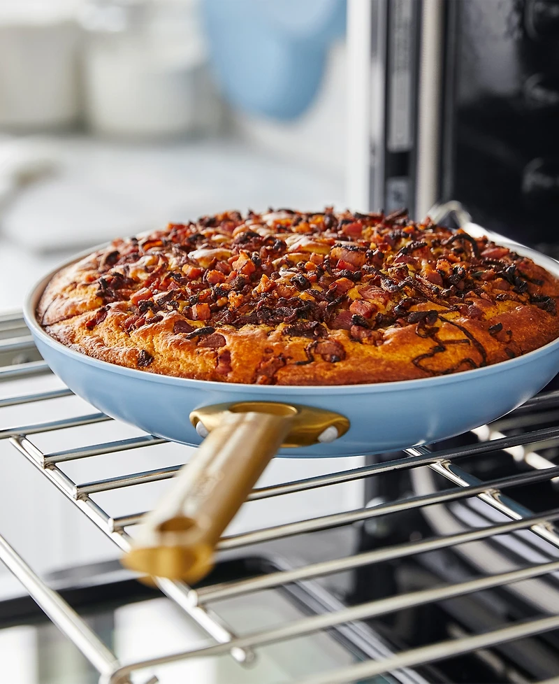 GreenPan Reserve Hard Anodized Aluminum, Stainless Steel 3 Piece Nonstick Frying Pan Set