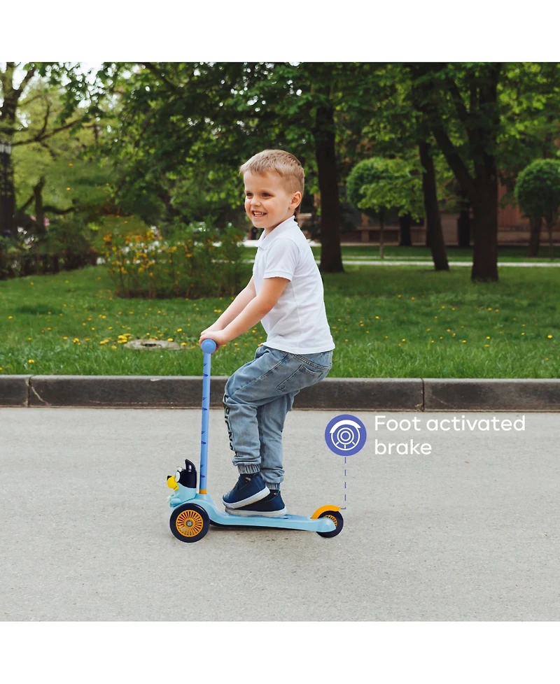 Sakar Bluey 3D 3 Wheel Scooter