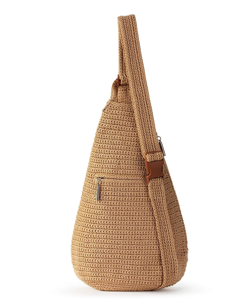 The Sak Women's Geo Sling Crochet Backpack