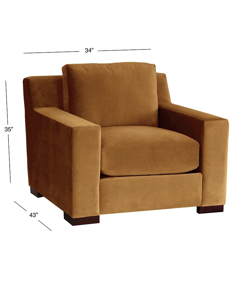 Marristin 43" Fabric Chair, Created for Macy's