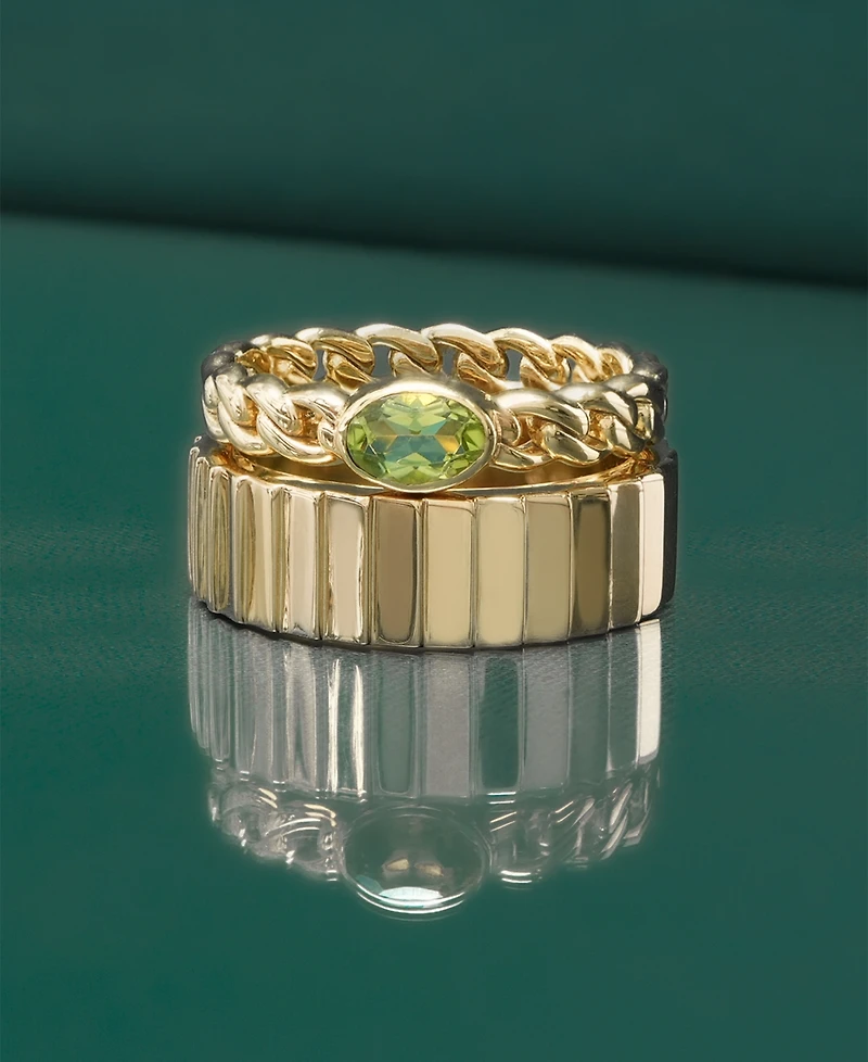 Audrey by Aurate Textured Infinity Band in Gold Vermeil, Created for Macy's