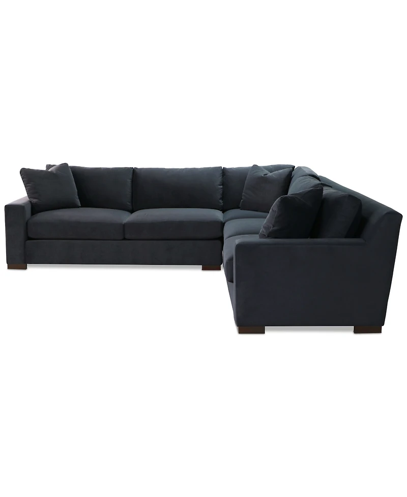 Marristin 123" 3-Pc. Fabric L Sectional, Created for Macy's