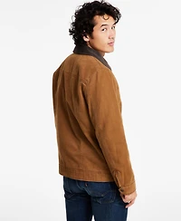 Levi's Men's Cotton Canvas Zip-Front Utility Jacket