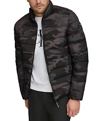 Calvin Klein Men's Quilted Infinite Stretch Water-Resistant Puffer Jacket