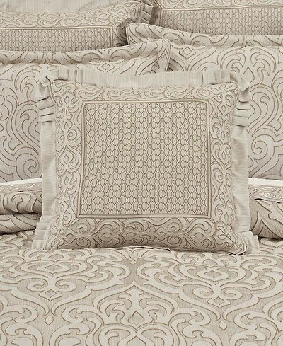 J Queen New York Lazlo Embellished Decorative Pillow, 20" x 20"