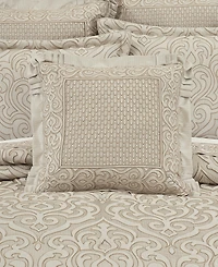 J Queen New York Lazlo Embellished Decorative Pillow, 20" x 20"