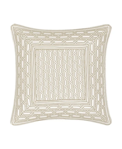 J Queen New York Metropolitan Square Decorative Pillow, 20" x 20"