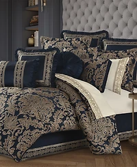 J Queen New York Monte Carlo 4 Piece Comforter Set, Queen