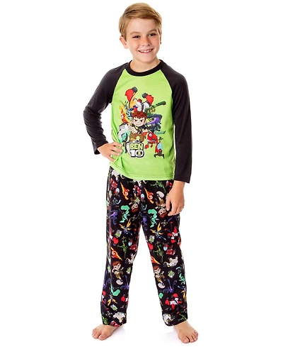 Ben 10 Boys Cartoon Tv Series Omnitrix Characters Aliens Sleep Pajama Set