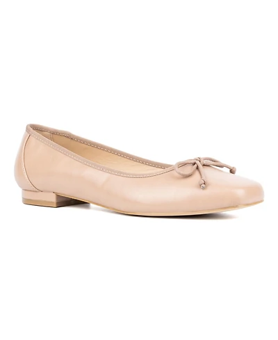 Fashion To Figure Women's Fawn Ballet Flat - Wide Width