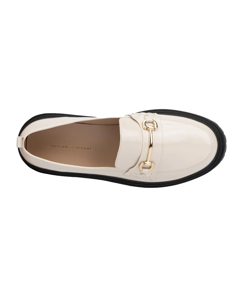 Fashion To Figure Women's Indigo Loafer - Wide Width