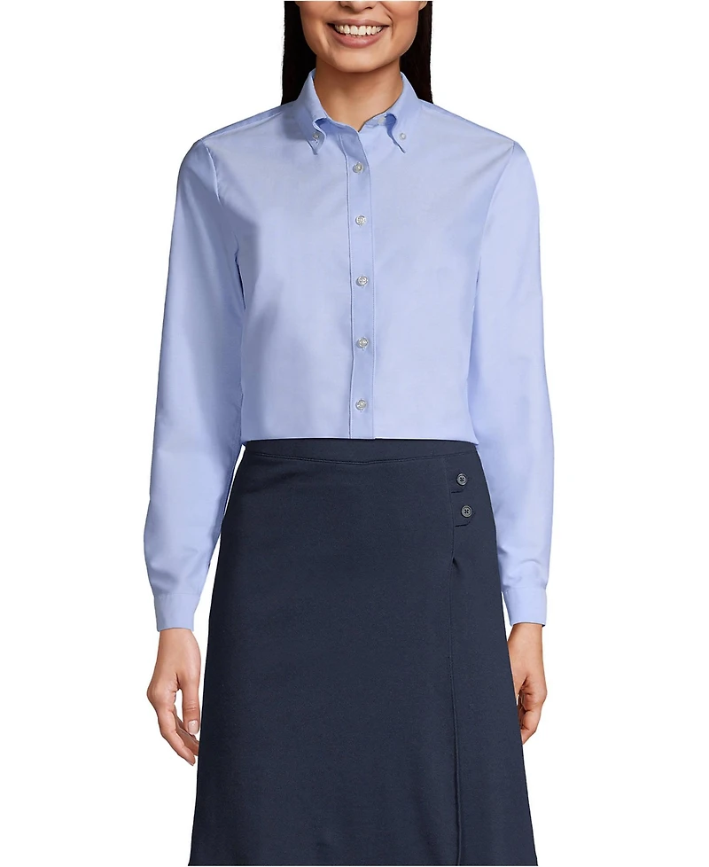 Lands' End Tall Long Sleeve Oxford Dress Shirt