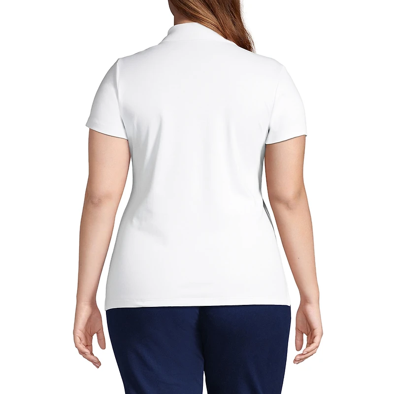 Lands' End Plus Supima Cotton Polo Shirt