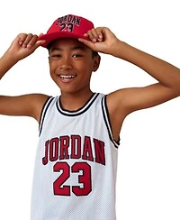 Jordan Big Boys Jersey Sleeveless Tank Shorts Hat Backpack