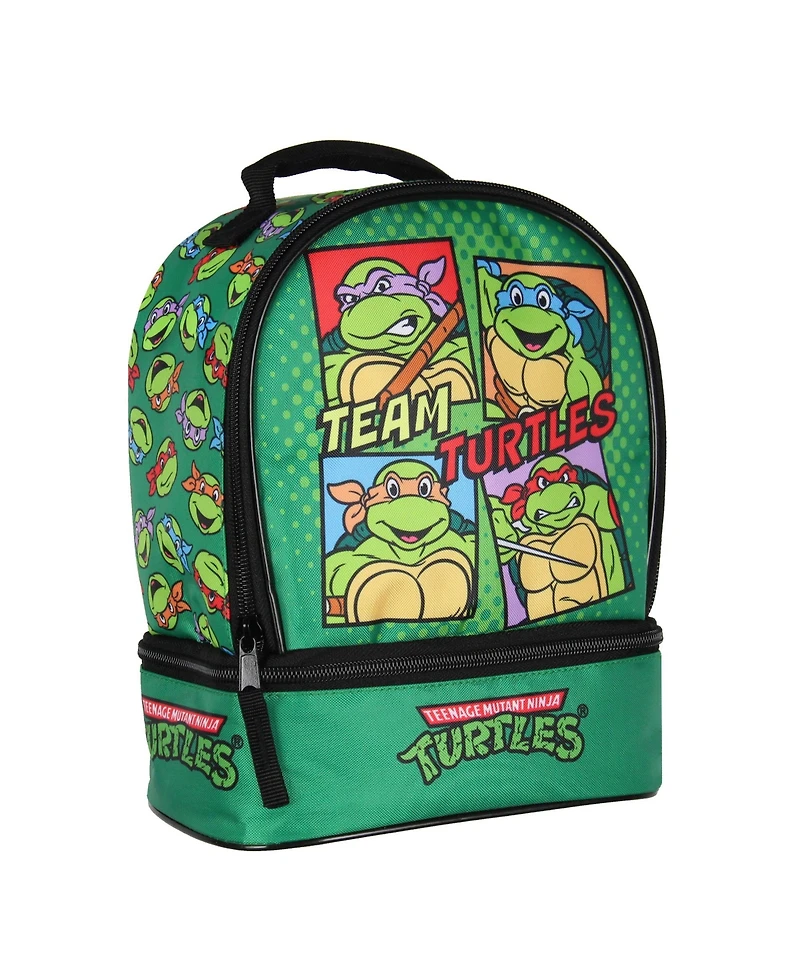 Teenage Mutant Ninja Turtles Nickelodeon Team Dual Compartment Lunch Box Bag