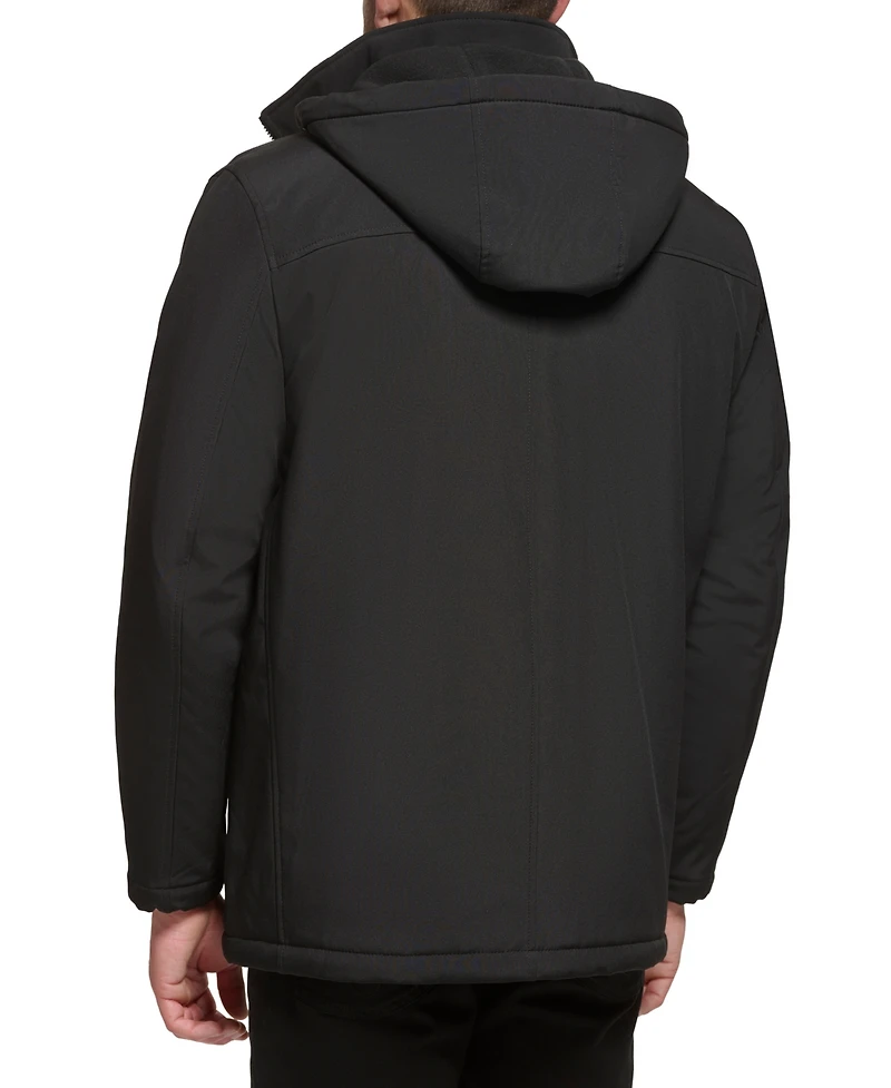 Calvin Klein Men's Infinite Stretch Jacket With Polar Fleece Lined Bib