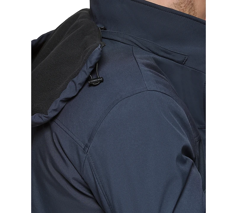 Calvin Klein Men's Infinite Stretch Jacket With Polar Fleece Lined Bib
