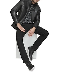 Calvin Klein Men's Faux Leather Moto Jacket, Created for Macy's