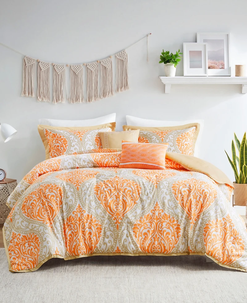 Intelligent Design Senna Reversible 4-Pc. Comforter Set, Twin/Twin Xl