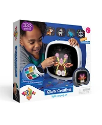 Geoffrey's Toy Box Glow Creative Light-Up 333 Pieces Peg Art, Created for Macy's