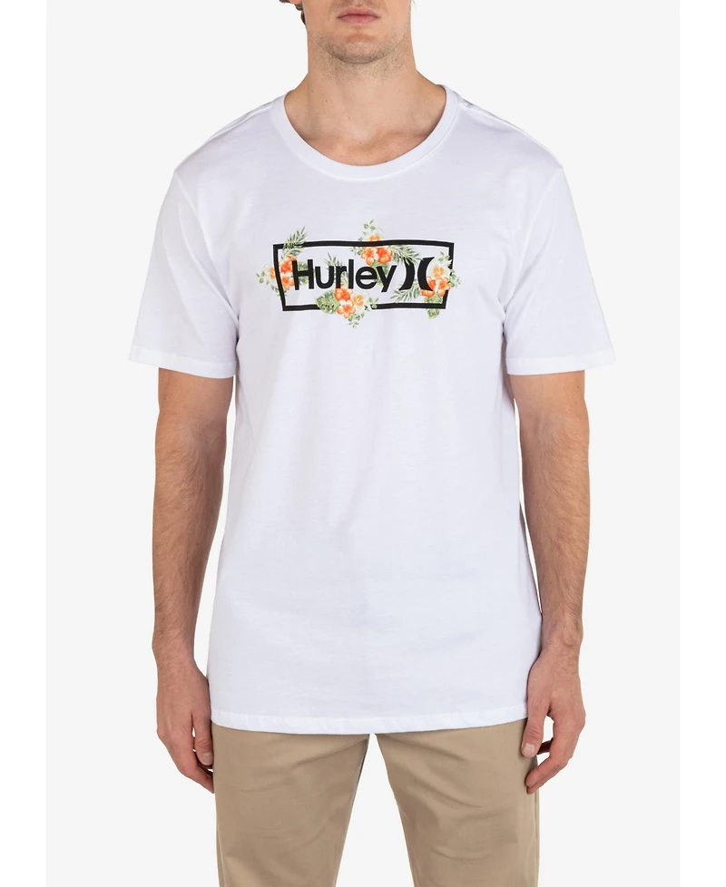 Hurley Men's Everyday Congo Outline Short Sleeve T-shirt