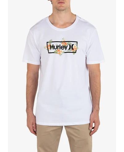 Hurley Men's Everyday Congo Outline Short Sleeve T-shirt