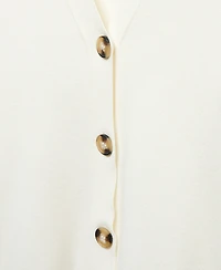 Mango Women's Button Knit Cardigan