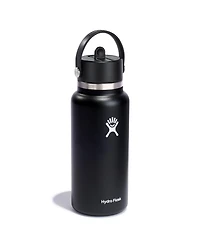 Hydro Flask oz Wide Mouth with Flex Straw Cap