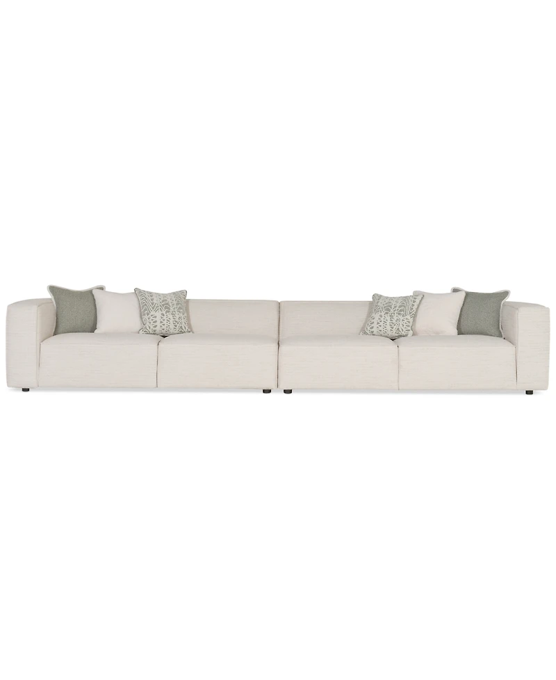 Bliss 168" 2-Pc. Fabric Extra Large Sofa, Created for Macy's