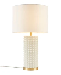 Ink+Ivy Grace Ivy Textured Dot Table Lamp