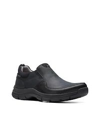 Clarks Men's Collection Walpath Step Leather Slip On Shoes