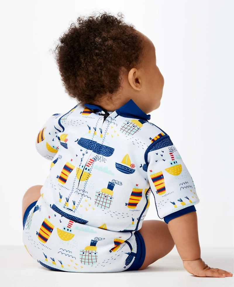 Splash About Baby Boys Happy Nappy Wetsuit with Swim Diaper